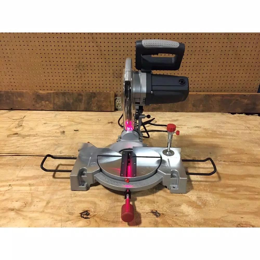 Professional Woodworker 10 in. Compound Miter Saw with Laser Guide, 15-Amp