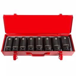 Steelman PRO 79264 3/4 in. Drive 6-Point SAE Deep Impact Socket Set, 8-Piece thumbnail 2