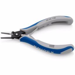 KNIPEX 5-1/4 in. Precision Electronics Gripping Pliers with Multi-Component Handles thumbnail 3