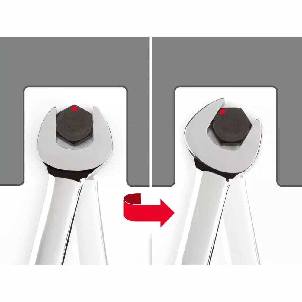 TEKTON 36 mm Combination Wrench, 12-Point Box End, Chrome Vanadium Steel