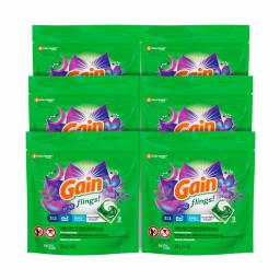 Gain Flings Moonlight Breeze Scent Laundry Detergent Pods, 16-Count (6-Pack) thumbnail 1