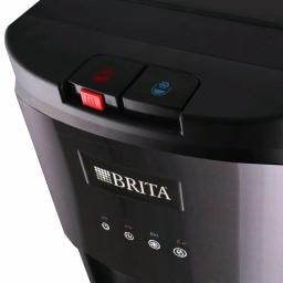 Brita Bottom-Loading Water Cooler with Built-In Filter, Black Stainless Steel, Hot and Cold thumbnail 2