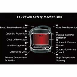 Geek Chef GeekChef 11-in-1 Electric Pressure Cooker, 6 Qt. Multi-Function Programmable Cooker with Sous Vide & Timer thumbnail 7