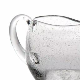 Abigails St. Remy 48 fl. oz. Handblown Bubble Glass Pitcher, Clear thumbnail 2