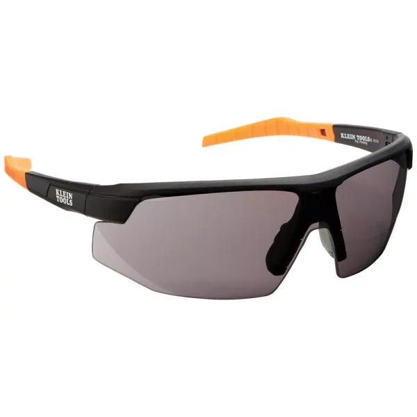 Klein Tools Safety Glasses with Gray Tinted Lenses, Anti-Fog and UV Protection
