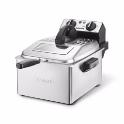 Cuisinart 4 Qt. Stainless Steel Deep Fryer with 1500-Watt Heating Element thumbnail 1