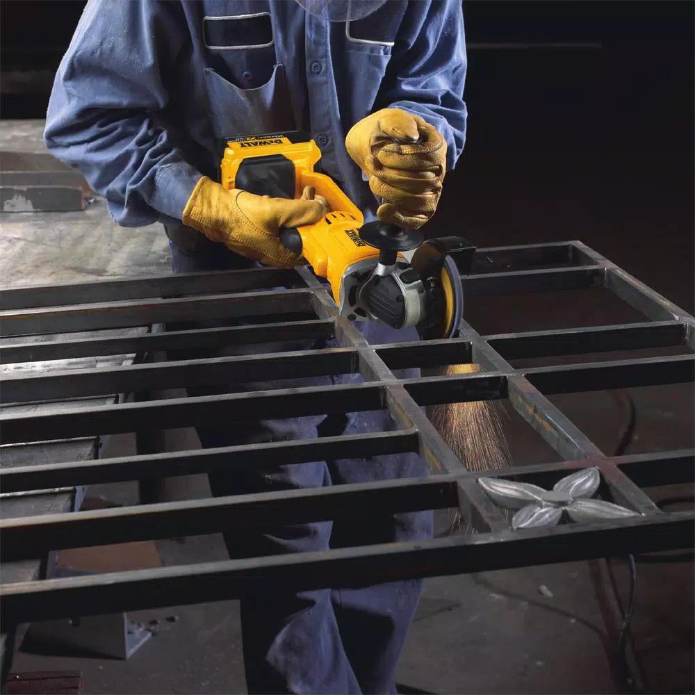 DEWALT 20V MAX Cordless Angle Grinder Kit with 5.0 Ah Battery and Charger, 4.5 in. to 5 in.