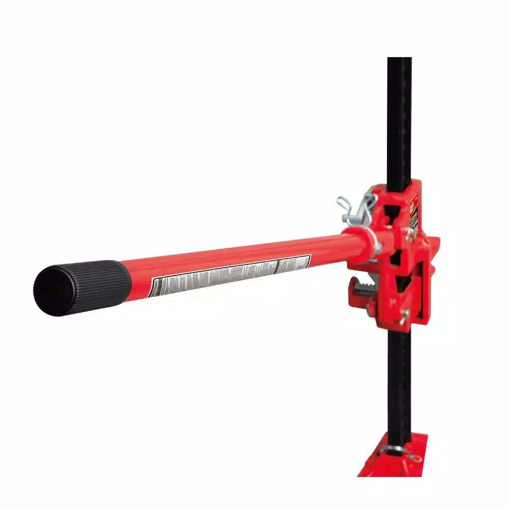 Big Red 48 in. 3 Ton Farm Jack - All-Steel Mechanical Lifting Tool