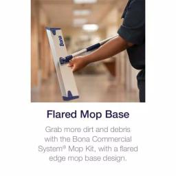 Bona Commercial System Multi-Surface Floor Care Kit with 24 in. Aluminum Flat Mop thumbnail 9