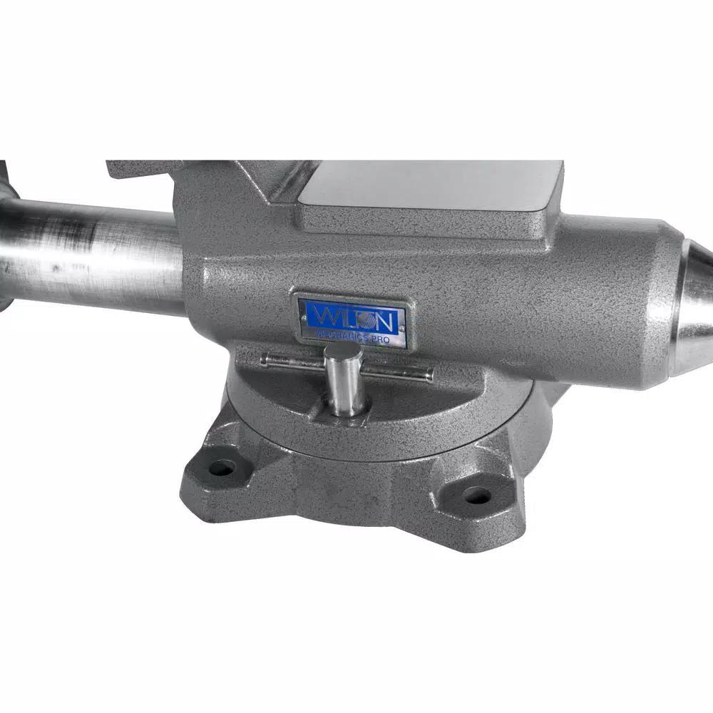 Wilton 8 in. Mechanics Pro Vise, 880M Bench Vise with 360° Swivel Base
