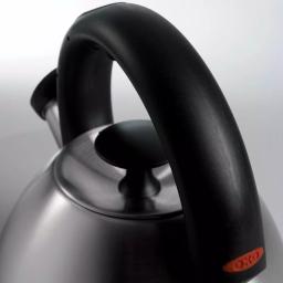 OXO Brew Good Grips Click-Click 8.4-Cup Brushed Stainless Steel Tea Kettle with Whistle thumbnail 5