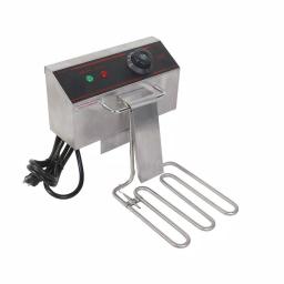 Costway 5000W Dual Tank Electric Countertop Deep Fryer, Stainless Steel Commercial & Home Restaurant Fryer thumbnail 4