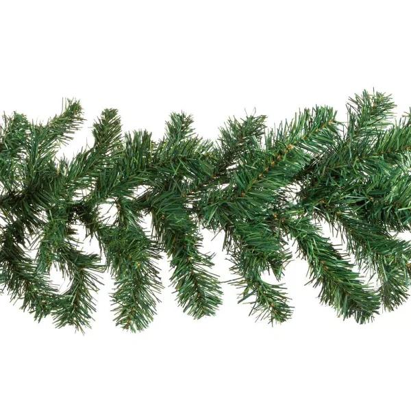 Unbranded 9 ft. Balsam Pine Artificial Garland Set of 2, Green