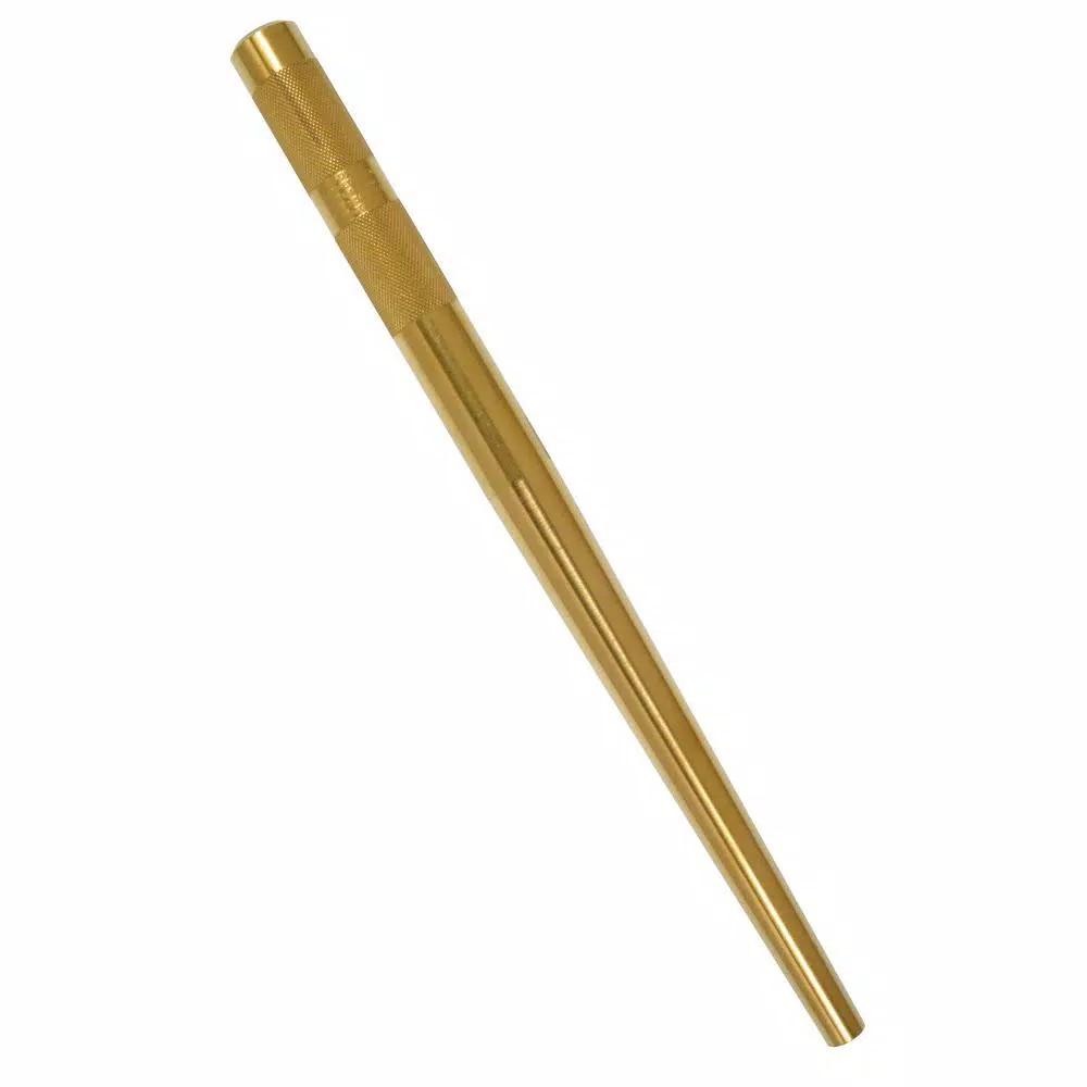 Mayhew 7/16 in. - 11 mm Brass Lineup Drift Punch, 14 in. Long
