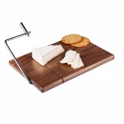 Legacy Picnic Time Legacy Meridian Black Walnut Cheese Board and Slicer thumbnail 3