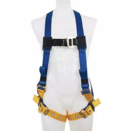 Werner LiteFit Standard 1 D-Ring Safety Harness, Medium/Large, Blue thumbnail 5