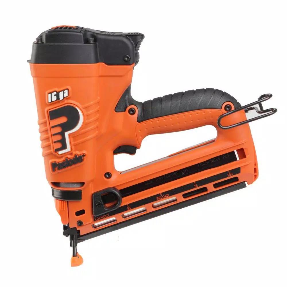 Paslode 16-Gauge Cordless Lithium-Ion Angled Finish Nailer Kit
