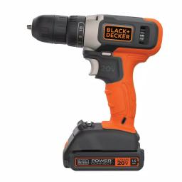 BLACK+DECKER 20V MAX Cordless 3/8 in. Drill/Driver Kit with 1.5 Ah Lithium-Ion Battery and Charger thumbnail 2