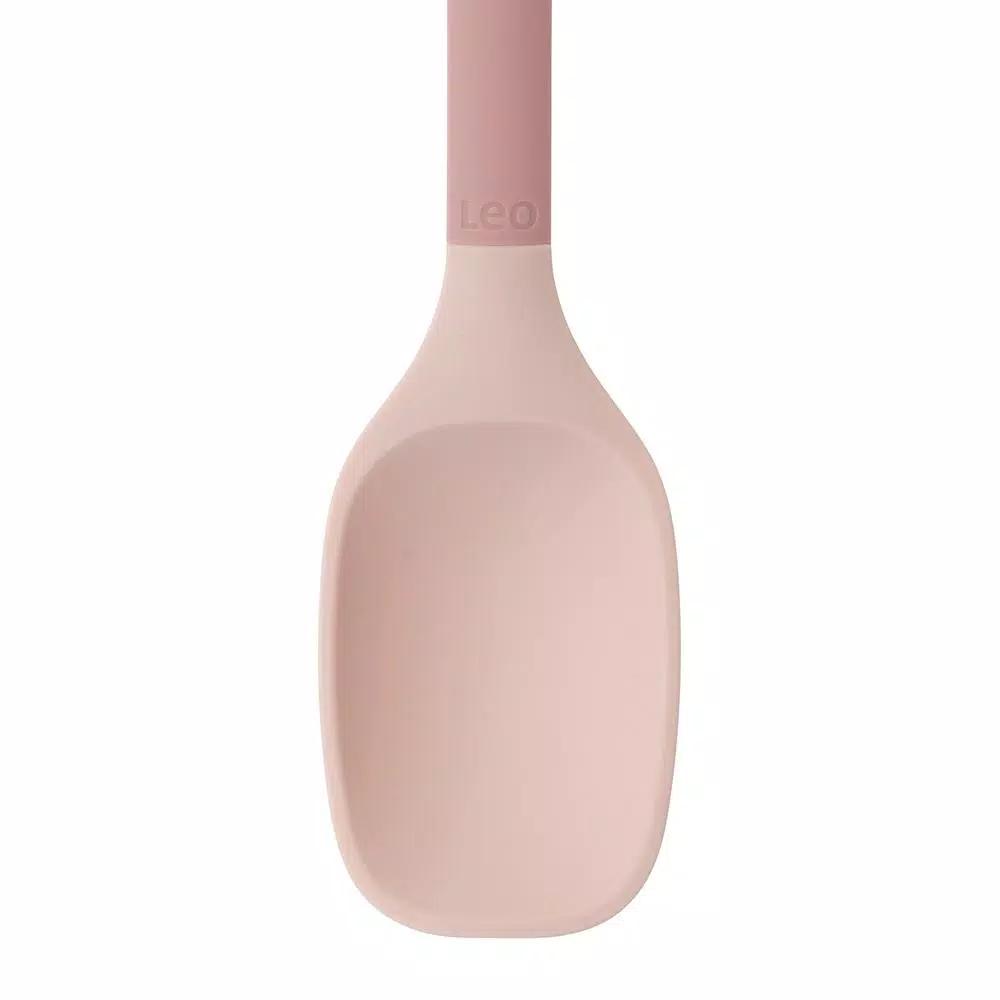 BergHOFF Leo Pink Serving Spoon - Silicone & Nylon Kitchen Utensil