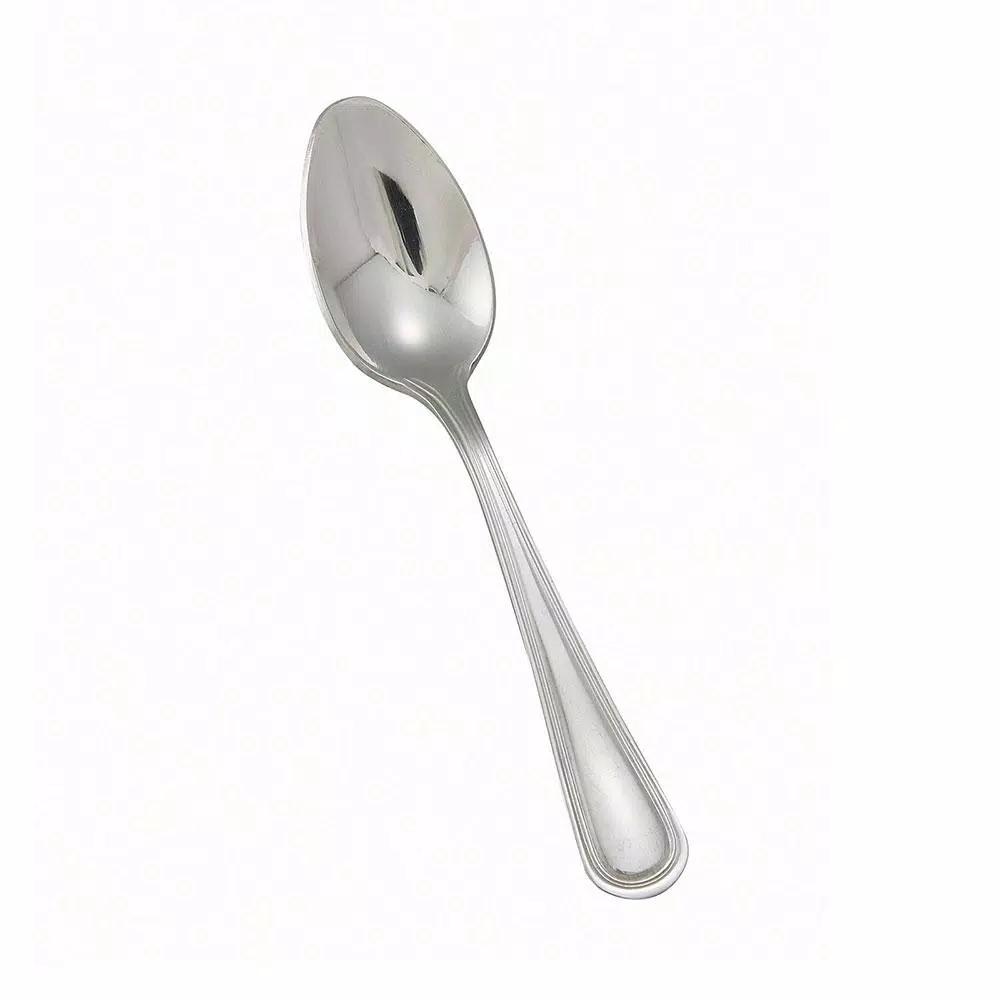 Winco 12-Piece Stainless Steel 18/0 Teaspoon Set, Heavyweight Mirror Finish