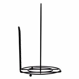 Unbranded Grid Collection Black Steel Free Standing Paper Towel Holder thumbnail 1
