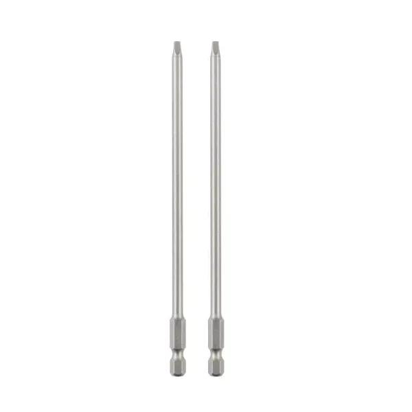 RIDGID #2 Square Screw Gun Bits, 5-4/5 in. (2-Pack) for R86630 Collated Screwdriver