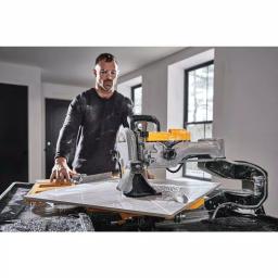 DEWALT 10 in. High Capacity Wet Tile Saw, 15 Amp Corded Specialty Saw for Porcelain thumbnail 10