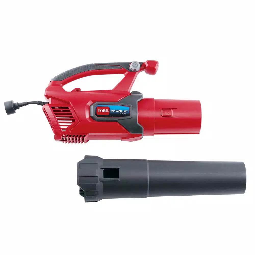 Toro PowerJet F700 12 Amp Electric Handheld Leaf Blower, 725 CFM, 140 MPH