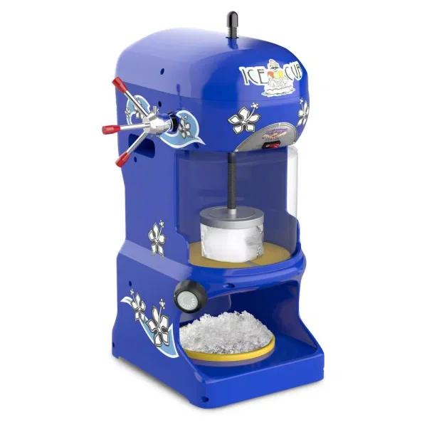 Great Northern Popcorn Ice Cub Shaved Ice Machine, 24 oz. Blue