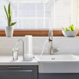 APEC Water Systems 4-in-1 Ceramic Countertop Water Filter System - Portable Drinking Water Purifier thumbnail 2