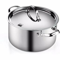 Cooks Standard Classic 10-Piece Stainless Steel Cookware Set with Induction Compatibility thumbnail 3