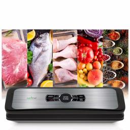 NutriChef Automatic Food Vacuum Sealer with Digital Scale, 1-Touch Operation, Dry and Moist Modes thumbnail 6