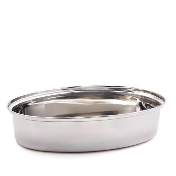 Old Dutch 6 Qt. Stainless Steel Oval Food Pan for Chafing Dishes
