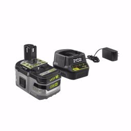 RYOBI 18V ONE+ LITHIUM+ HP 6.0 Ah High Capacity Battery and Charger Kit thumbnail 1