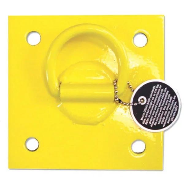 Guardian Fall Protection CB-1-B 6 in. x 6 in. Bolt-On Steel Wall Anchor