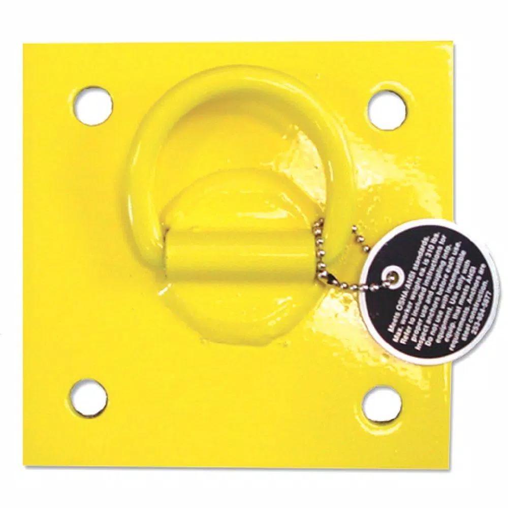 Guardian Fall Protection CB-1-B 6 in. x 6 in. Bolt-On Steel Wall Anchor