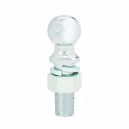 TowSmart 2 in. Chrome Hitch Ball, 10,000 lb. Capacity, 1.25 in. Shank Diameter thumbnail 1