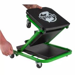 Pro-Lift Z-Creeper 2-in-1 Mechanic Creeper and Seat, 36 in., 300 lb. Capacity, Black/Green thumbnail 4
