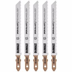 DEWALT 4 in. 10 TPI T-Shank Wood Down Cutting Jigsaw Blade (5-Pack) thumbnail 1