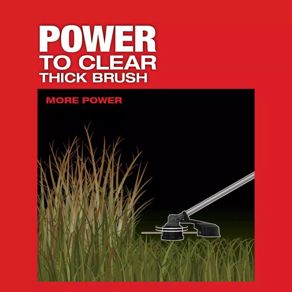 Milwaukee M18 FUEL QUIK-LOK Cordless String Trimmer Kit with (3) 8.0 Ah Batteries and Charger