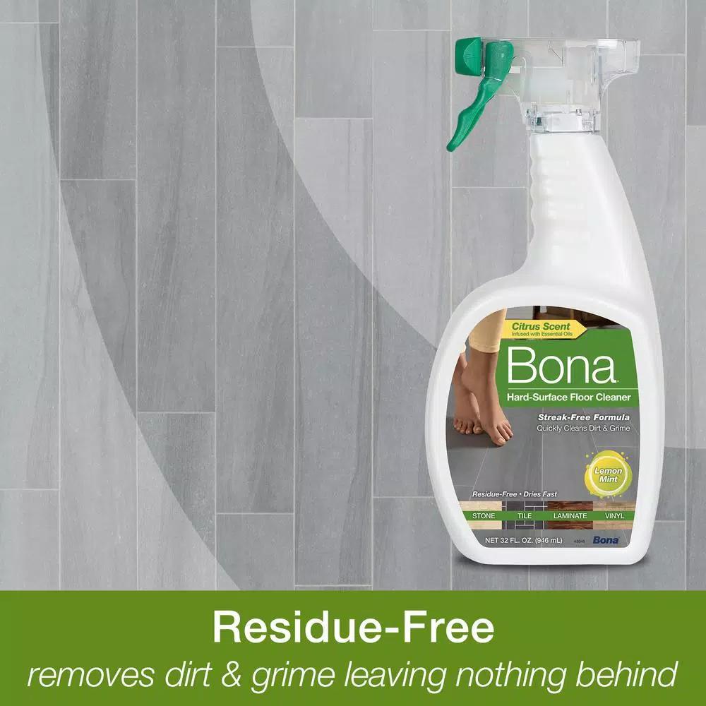 Bona Lemon Mint Hard-Surface Floor Cleaner, 32 oz.