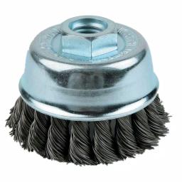 Lincoln Electric 3 in. Single Row Knotted Cup Brush for Grinders thumbnail 1