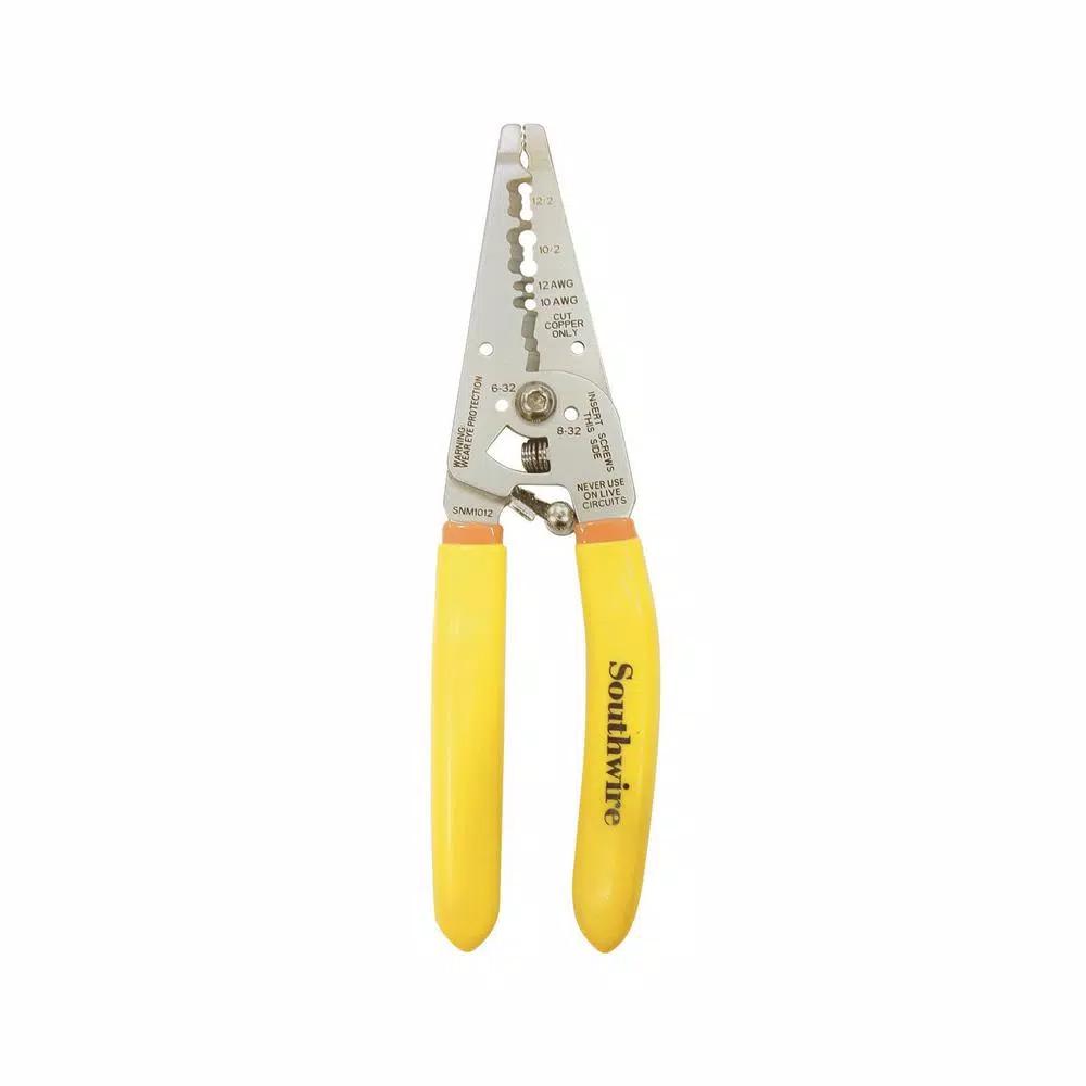 Southwire Romex SNM1012 Wire Stripper and Cutter for 10-12 AWG NM-B Cable