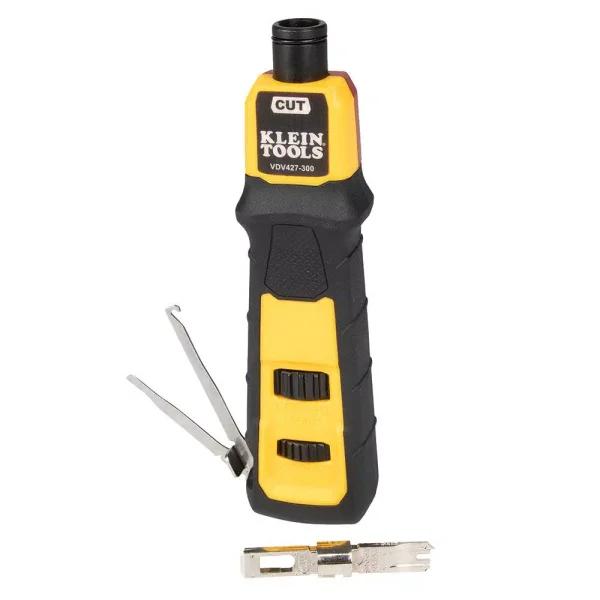 Klein Tools Impact Punch Down Tool with 66/110 MIM Precision Blade for CAT3, CAT5e, CAT6/6A