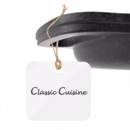 Classic Cuisine 13.25 in. Pre-Seasoned Cast Iron Pizza Pan thumbnail 7