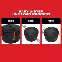 Milwaukee M18 FUEL QUIK-LOK Cordless String Trimmer Kit with (3) 8.0 Ah Batteries and Charger thumbnail 11