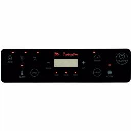 SPT 1300W Single Burner Induction Cooktop with 3.5L Stainless Steel Pot and Glass Lid, Black & Stainless Steel thumbnail 3