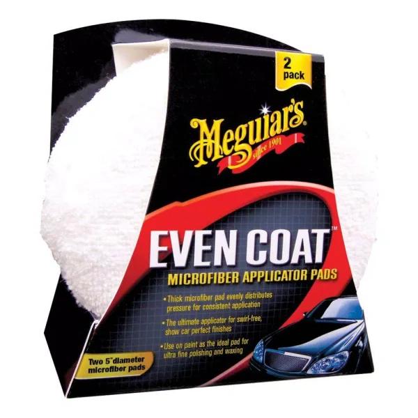 Meguiar's Even Coat Microfiber Applicator Pad for Wax and Sealants