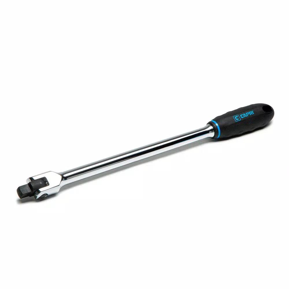 Capri Tools 3/8 in. Drive 12 in. Breaker Bar with Textured Soft Grip Handle