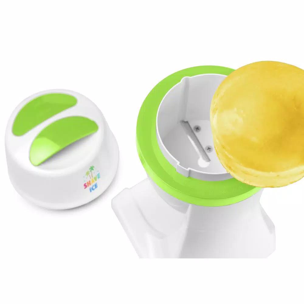 Nostalgia Snow Cone Maker and Shave Ice Machine, 50W, White
